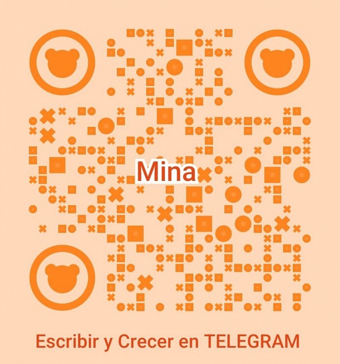 Código QR del Taller Escribir y Crecer en Telegram